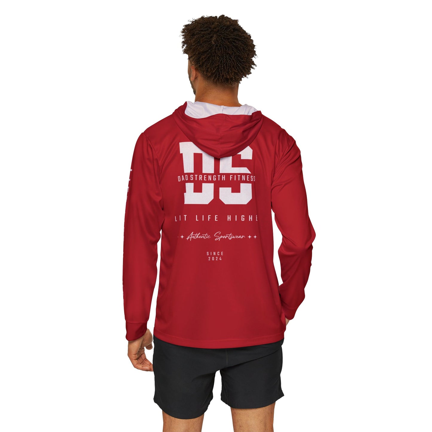 DS Performance Hoodie (Dark Red)