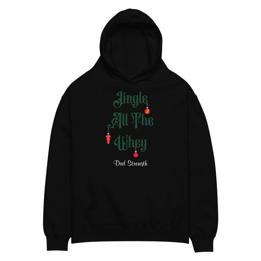 Jingle All The Whey Hoodie - Black