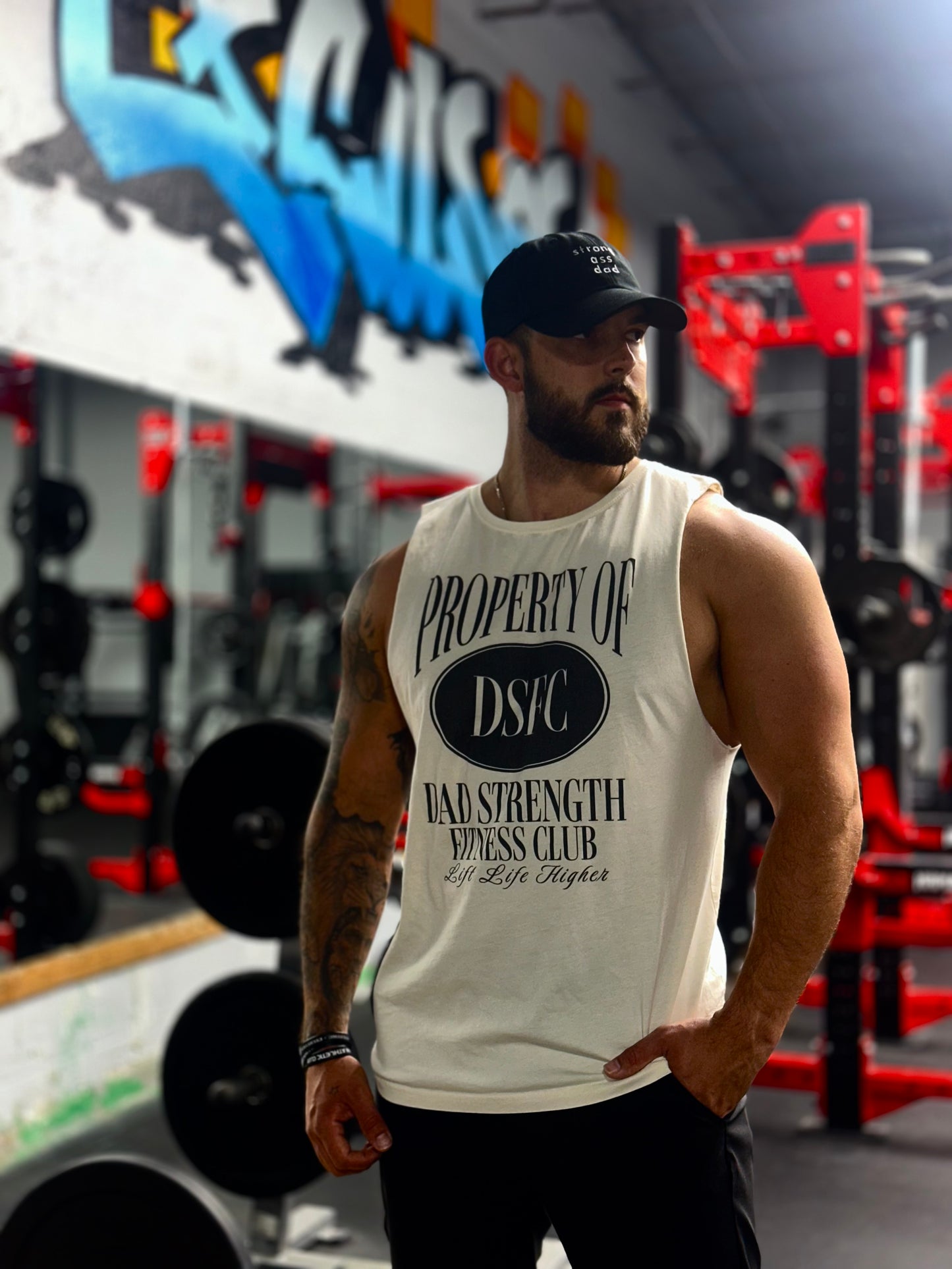 DS Fitness Club Cut Off Tank