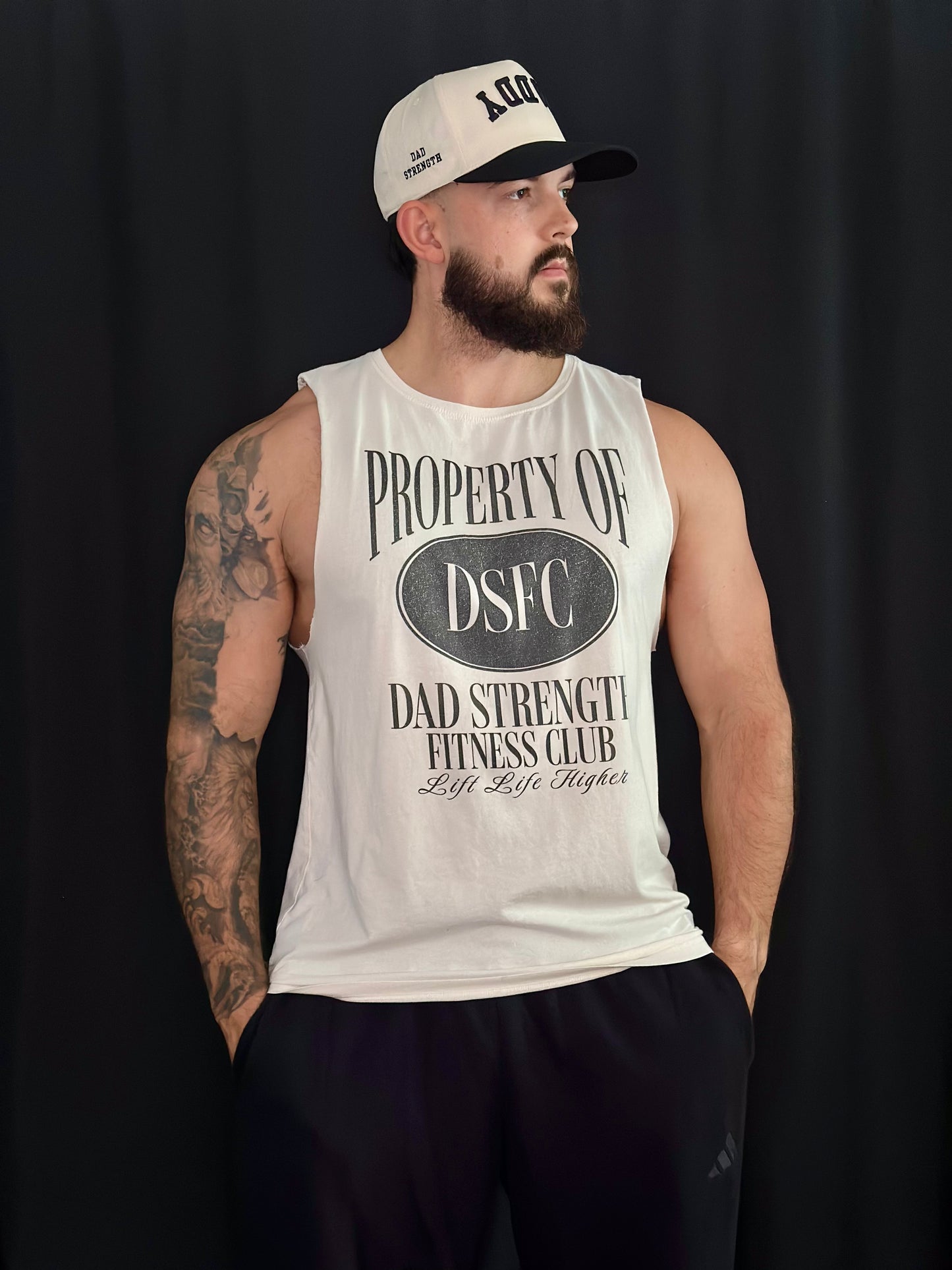 DS Fitness Club Cut Off Tank