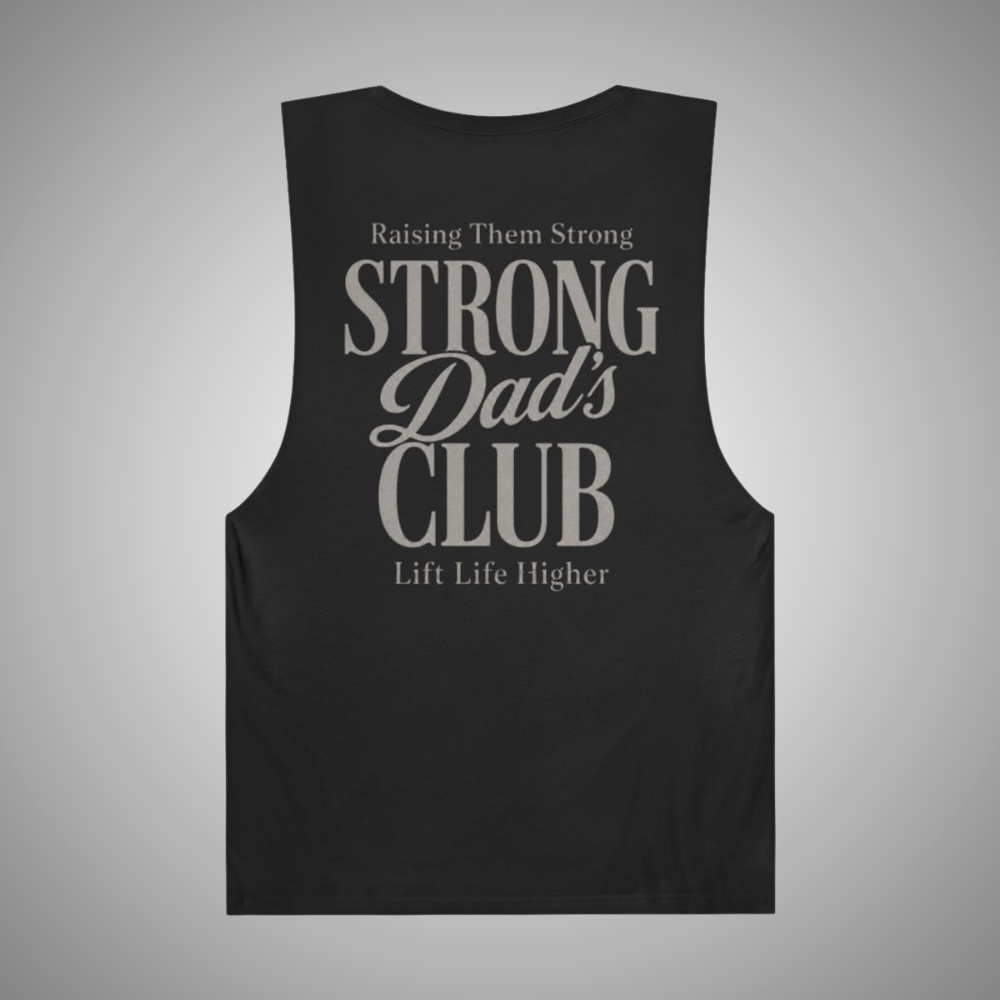 Strong Dad's Club Cut Off Tank