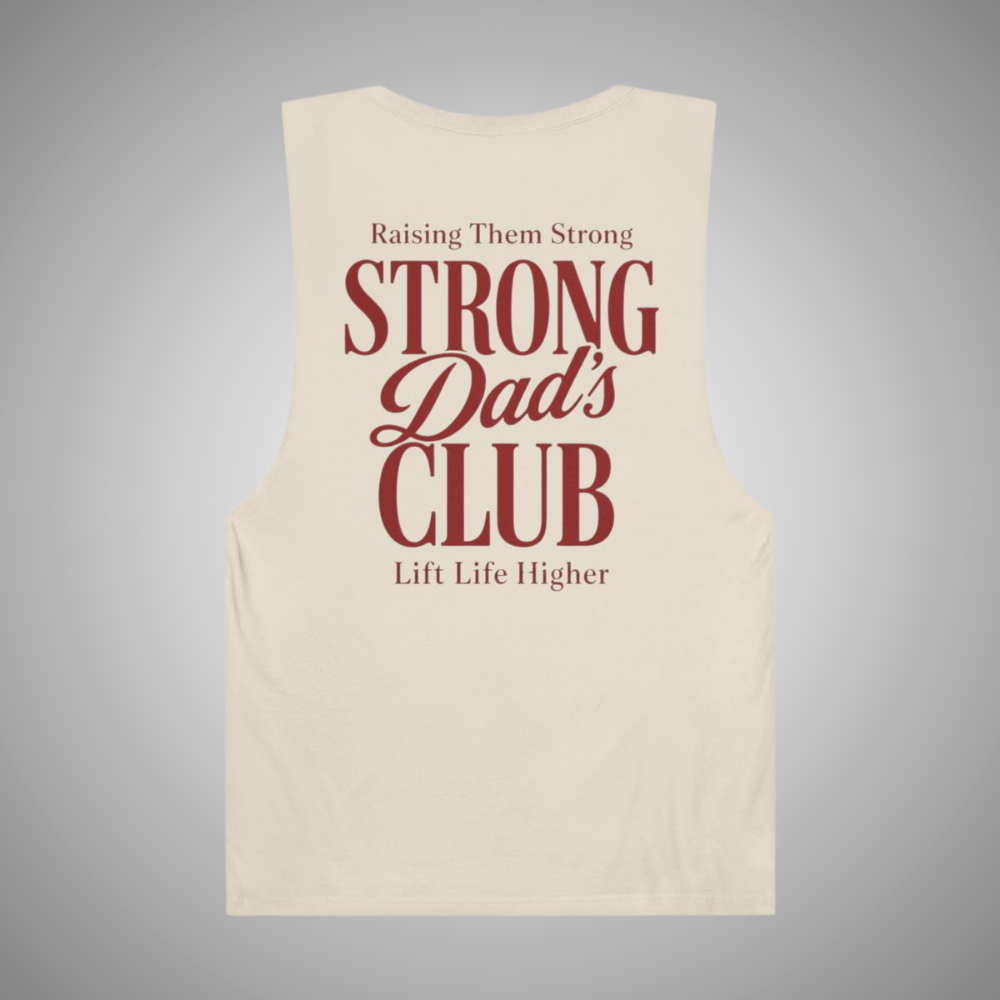 Strong Dad's Club Cut Off Tank